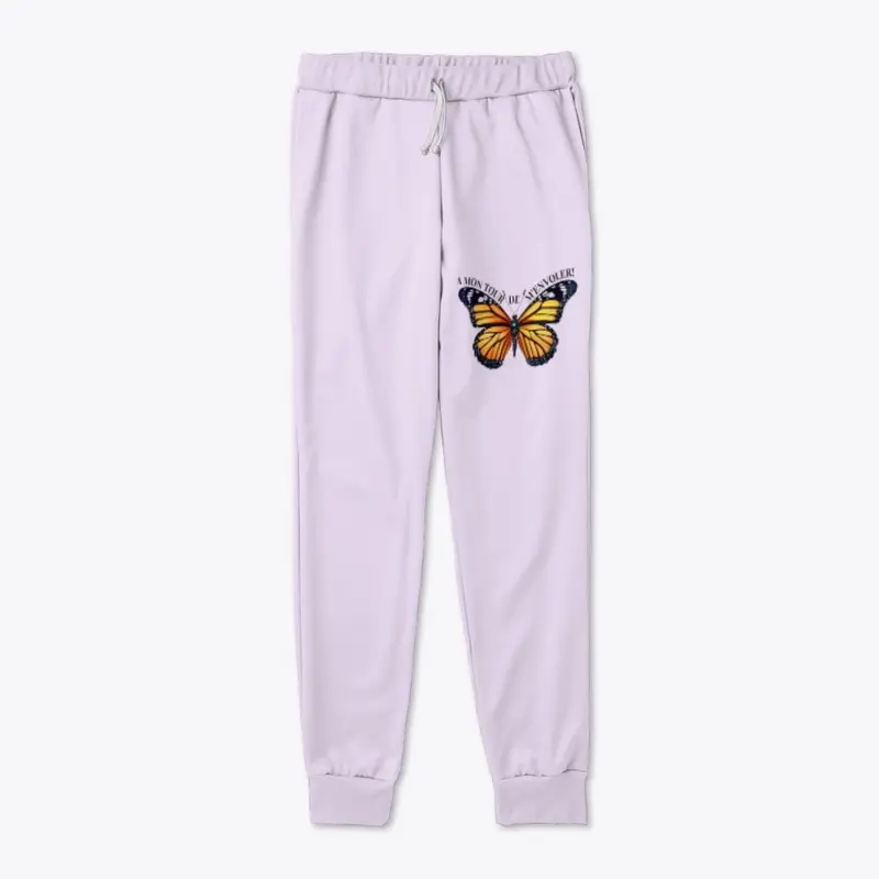 Pantalon design papillon