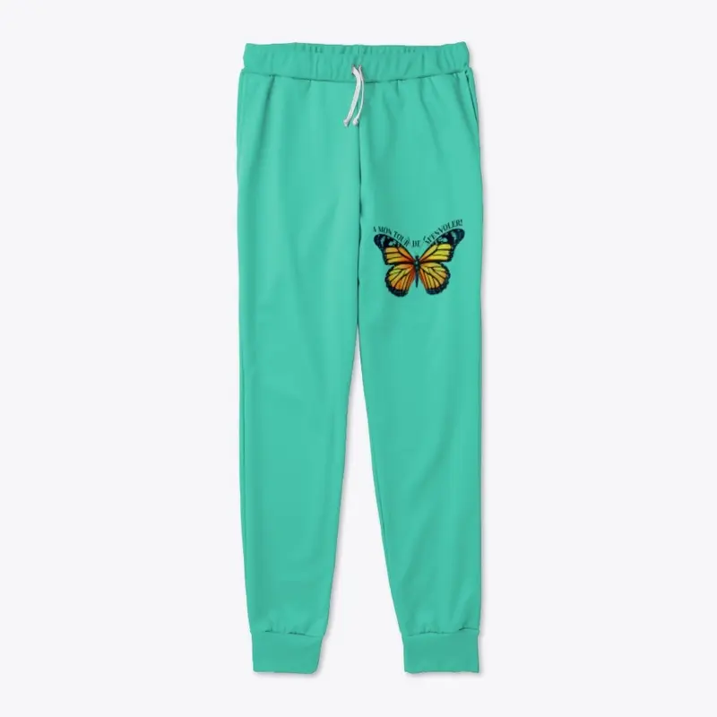 Pantalon design papillon