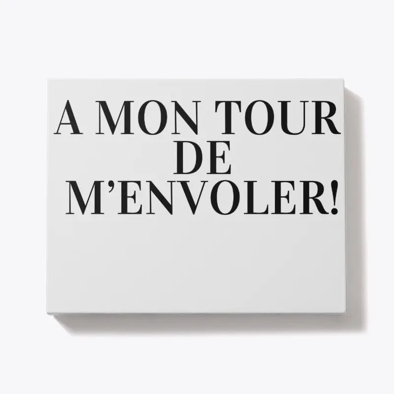 A mon tour de m'envoler